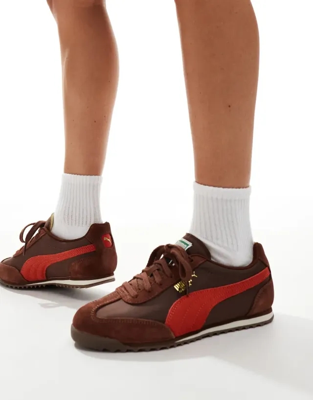 Puma Arizona Retro Women Shoes - Brown