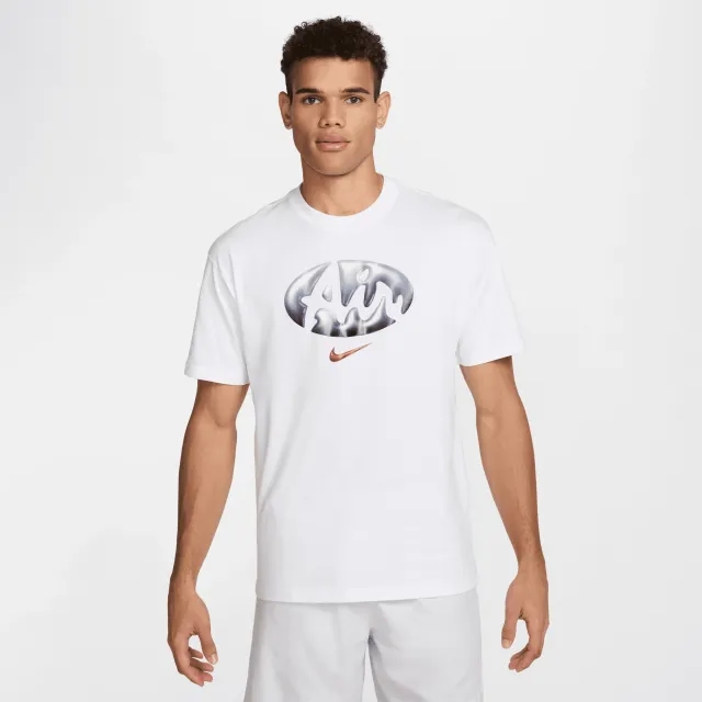 Nike Sportswear Men's Max90 T-Shirt - White - Cotton