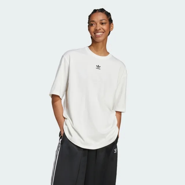 adidas Originals T-Shirt Adidas Essentials Boyfriend Tee White Xl