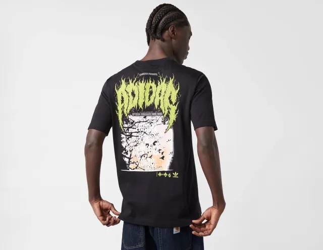adidas Originals Death Metal T-Shirt, Black