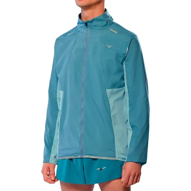 Mizuno Tech Light Jacket Running Jacket Men - Petrol