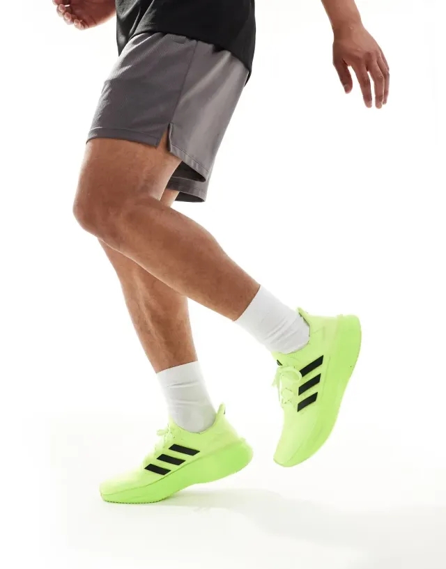 adidas Ultraboost 5 Neutral Running Shoe Men - Neon Yellow, Black