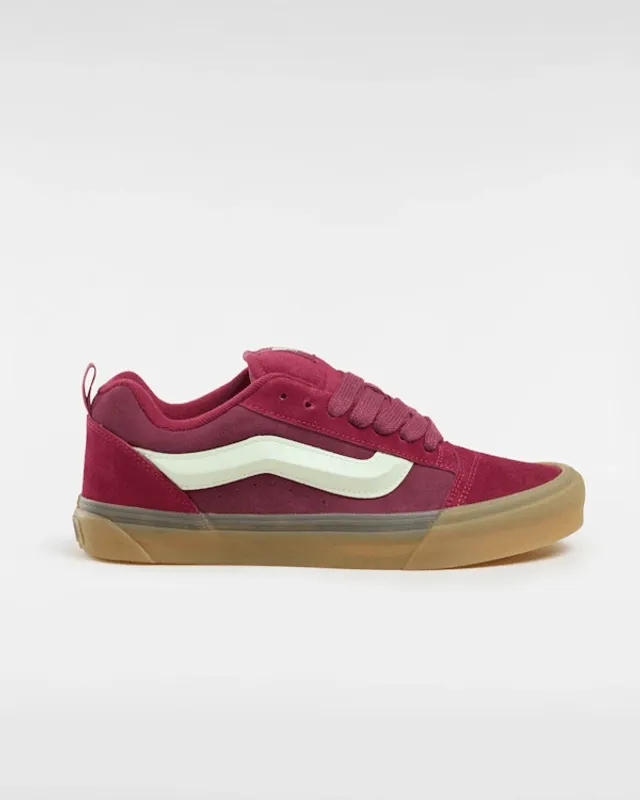 Vans - Knu Skool Shoes, Man, Red