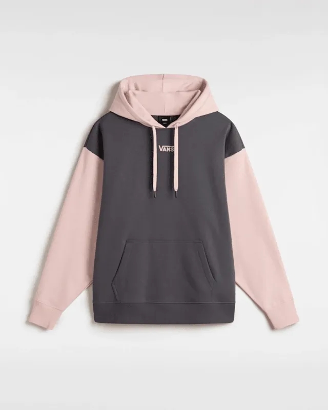 Vans - Colorblock Pullover Hoodie, Woman, Pink