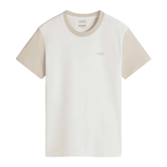 Vans - Colorblock T-Shirt, Woman, Beige