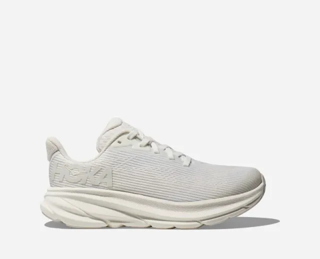 Hoka One One Hoka Clifton 9 Unisex Shoes - White