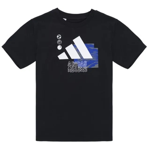 adidas  -  boys's Children's T shirt in Black