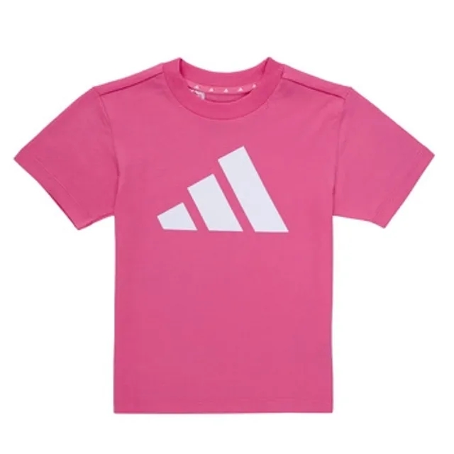 adidas  -  girls's Children's T shirt in Pink