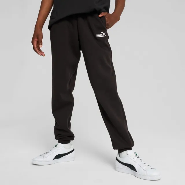 PUMA Ess No. 1 Logo Fleece Sweatpants Youth, Black