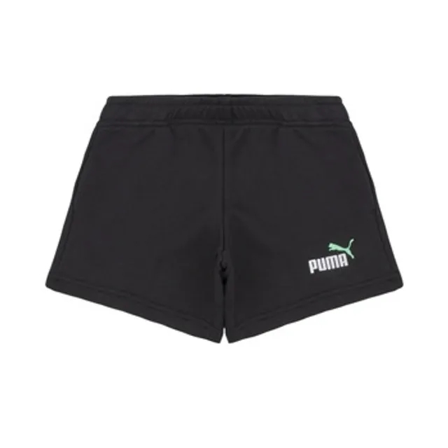 Puma  ESS 2 COLOR NO1 LOGO SHORTS  boys's Children's shorts in Black