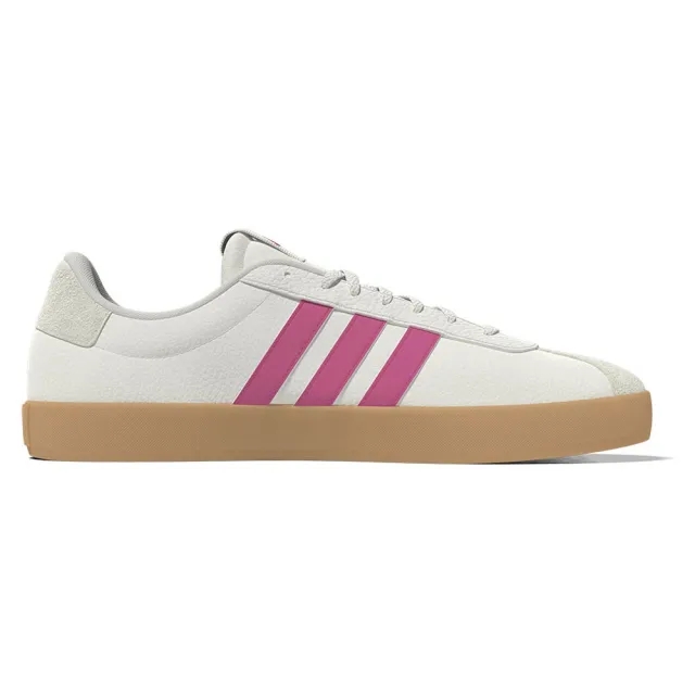 Women's Adidas Vl Court 3.0 Shoes White Pink