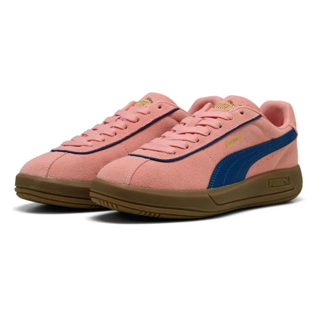 PUMA Club Klassika Suede Trainers, Pink/Blue