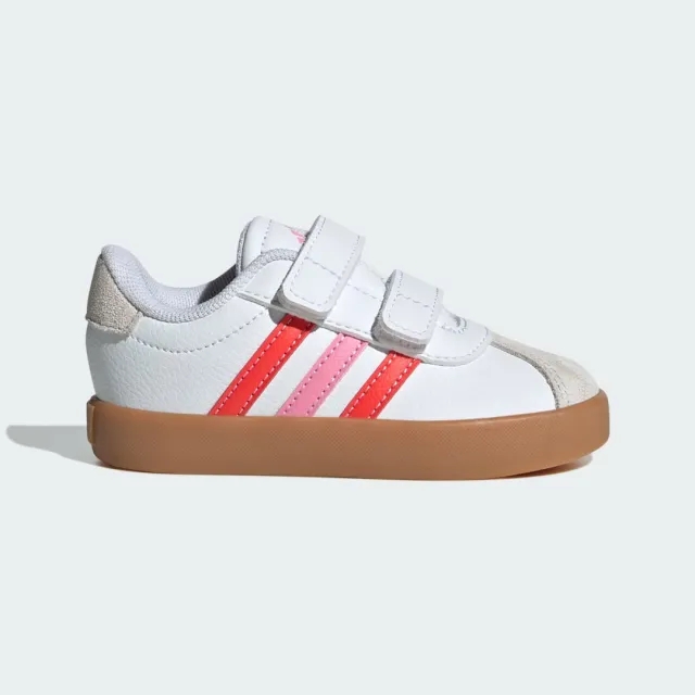 adidas  VL COURT 3.0 CF I  girls's Children's Shoes (Trainers) in White