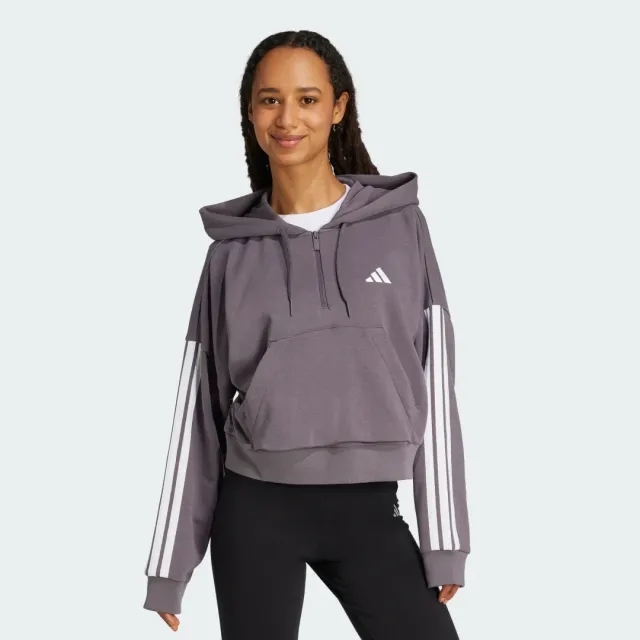 Adidas Essentials 3 Stripes French Terry Hoodie