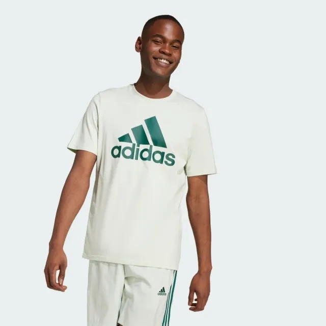 adidas Men Essentials Single Jersey Big Logo Tee
