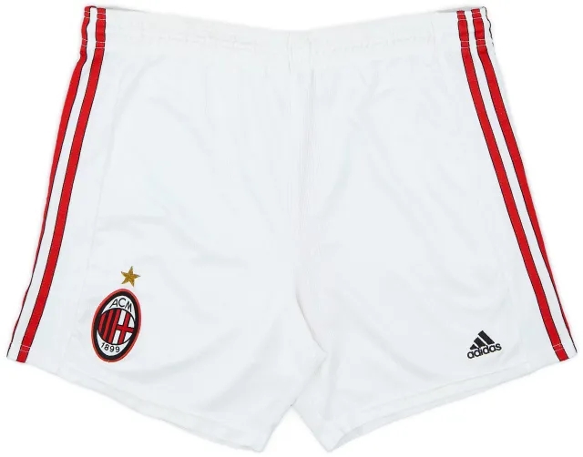 adidas 1998-99 AC Milan Home Shorts - 7/10 - (L)