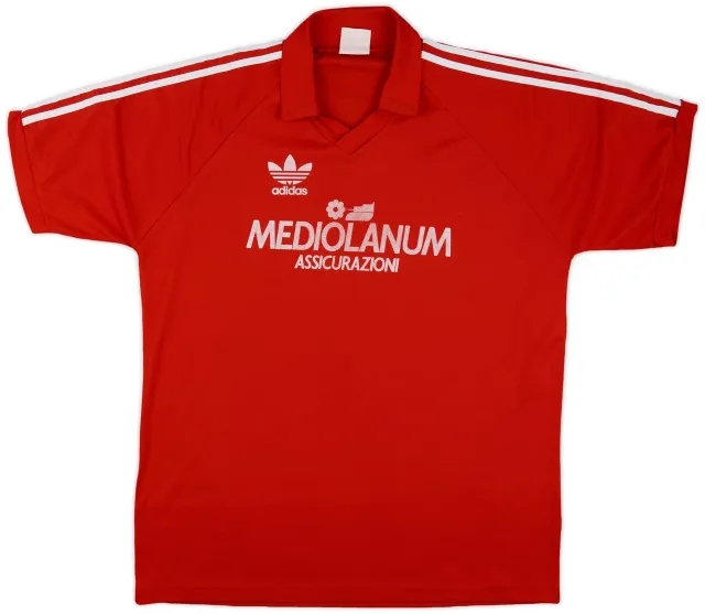 1990-91 AC Milan adidas Training Shirt - 7/10 - (XL)