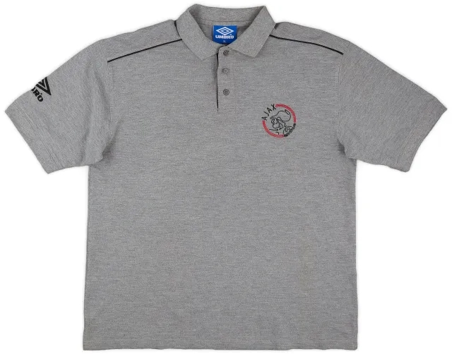 1998-99 Ajax Umbro Polo Shirt - 9/10 - (XL)
