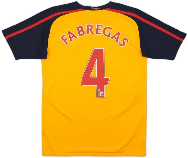 Nike 2008-09 Arsenal Away Shirt - 6/10 - (L.Boys)