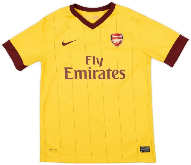 Nike 2010-13 Arsenal Away Shirt - 6/10 - (L.Boys)