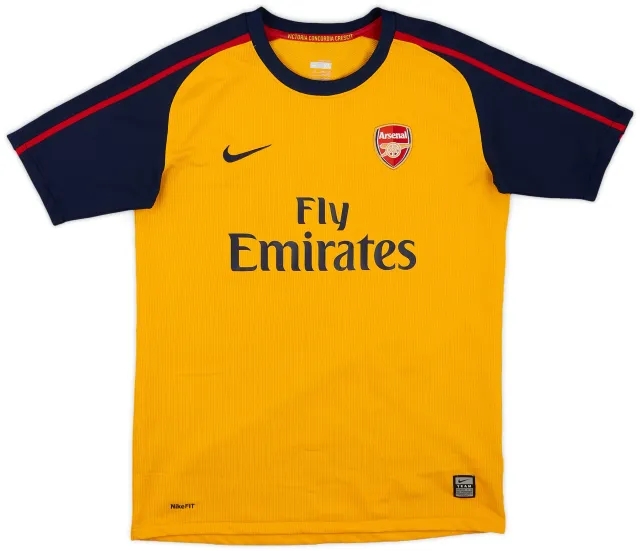 Nike 2008-09 Arsenal Away Shirt - 7/10 - (XL.Boys)