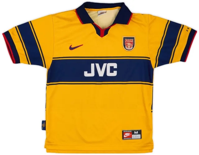 Nike 1997-99 Arsenal Away Shirt - 9/10 - (M.Boys)