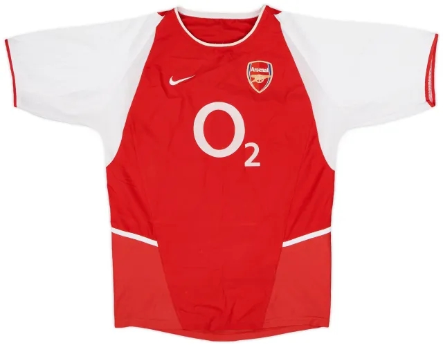 Nike 2002-04 Arsenal Home Shirt - 7/10 - (L.Boys)