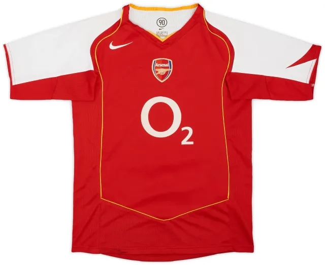Nike 2004-05 Arsenal Home Shirt - 9/10 - (XL.Boys)