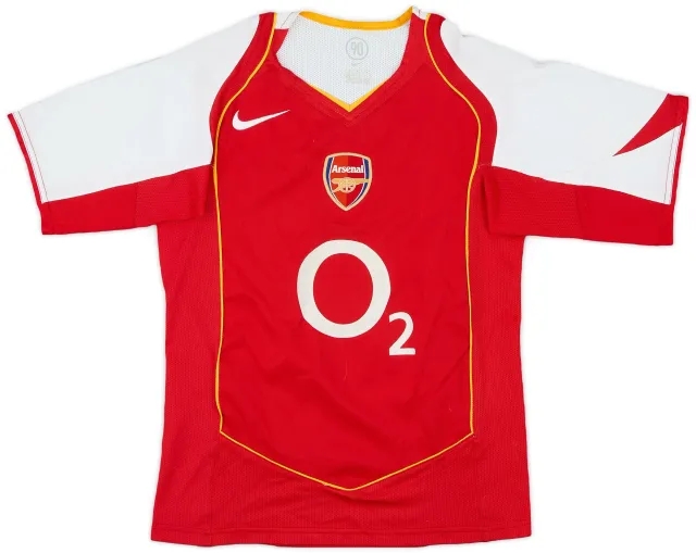 Nike 2004-05 Arsenal Home Shirt - 8/10 - (M.Boys)