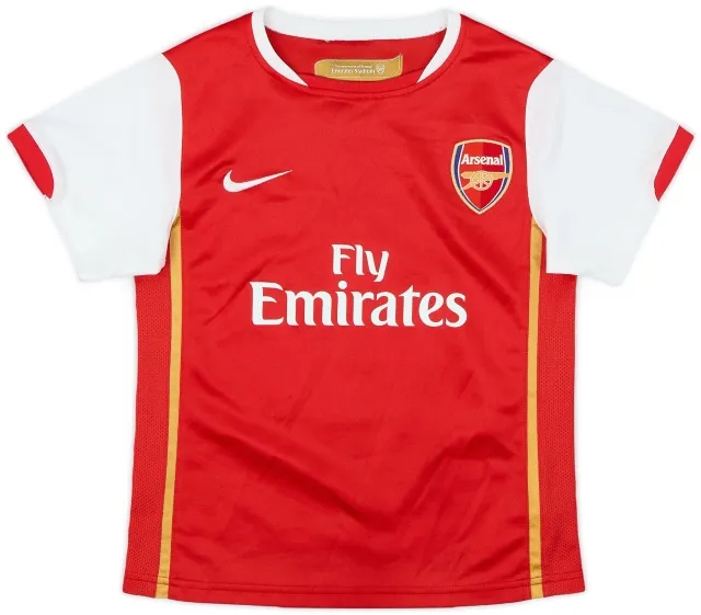 Nike 2006-08 Arsenal Home Shirt - 9/10 - (5-6 Years)