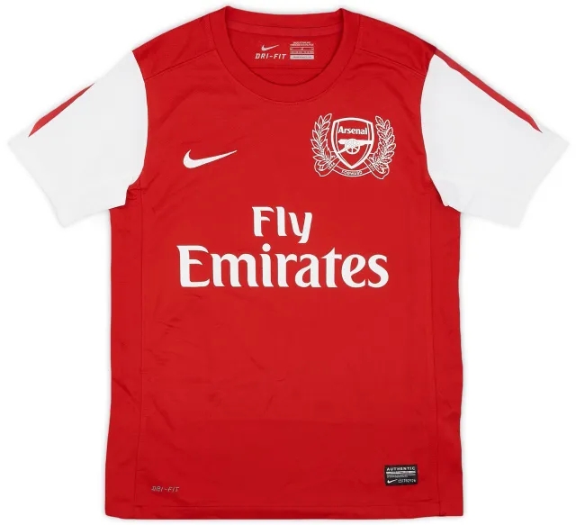 Nike 2008-10 Arsenal Home Shirt - 8/10 - (M.Boys)