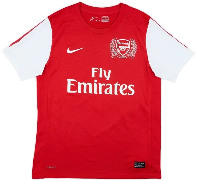 Nike 2011-12 Arsenal Home Shirt - 8/10 - (L.Boys)