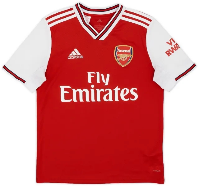 adidas 2019-20 Arsenal Home Shirt - 7/10 - (L.Boys)