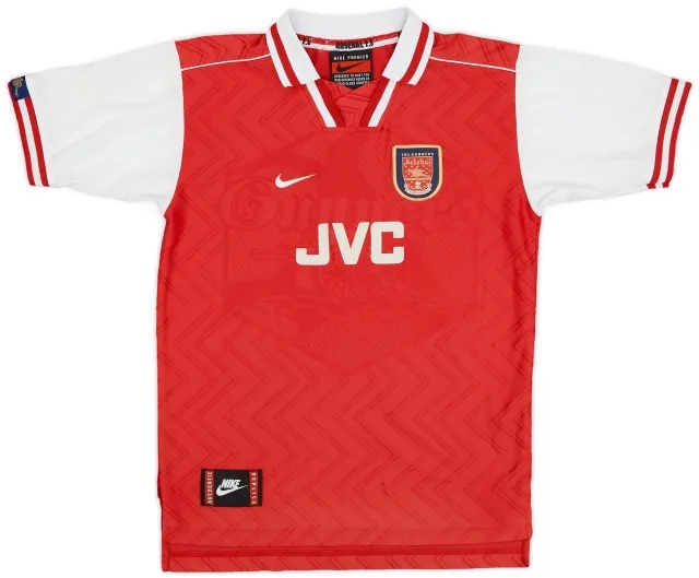 Nike 1996-98 Arsenal Home Shirt - 4/10 - (L.Boys)