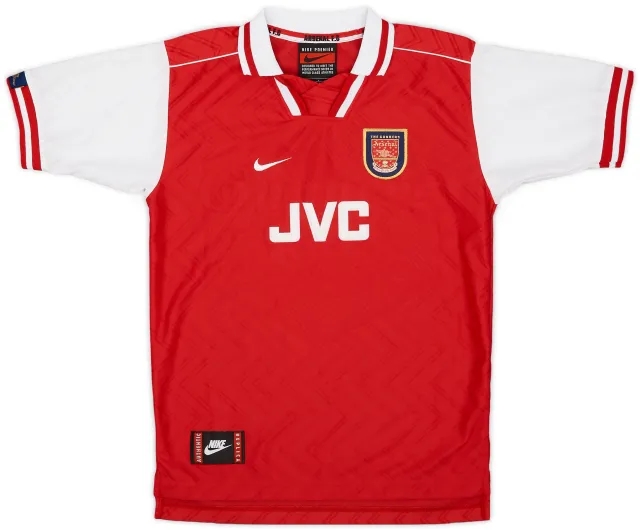 Nike 1996-98 Arsenal Home Shirt - 8/10 - (L.Boys)