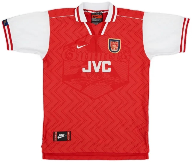 Nike 1996-98 Arsenal Home Shirt - 8/10 - (XL.Boys)
