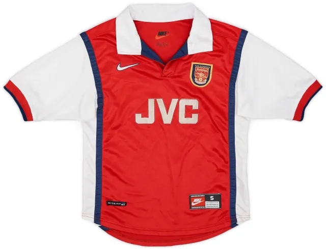 Nike 1998-99 Arsenal Home Shirt - 7/10 - (S.Boys)