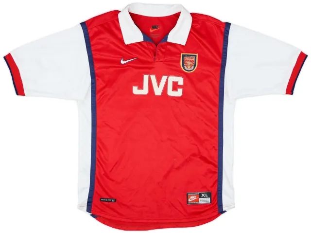 Nike 1998-99 Arsenal Home Shirt - 7/10 - (L.Boys)