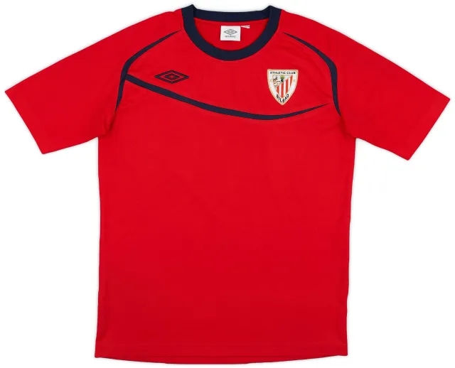2009-10 Athletic Bilbao Umbro Training Shirt - 8/10 - (S)