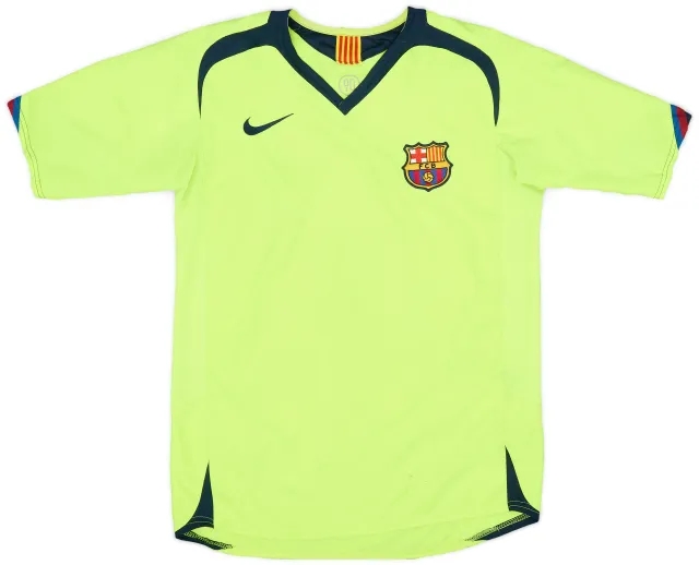 Nike 2005-06 Barcelona Away Shirt - 5/10 - (L.Boys)
