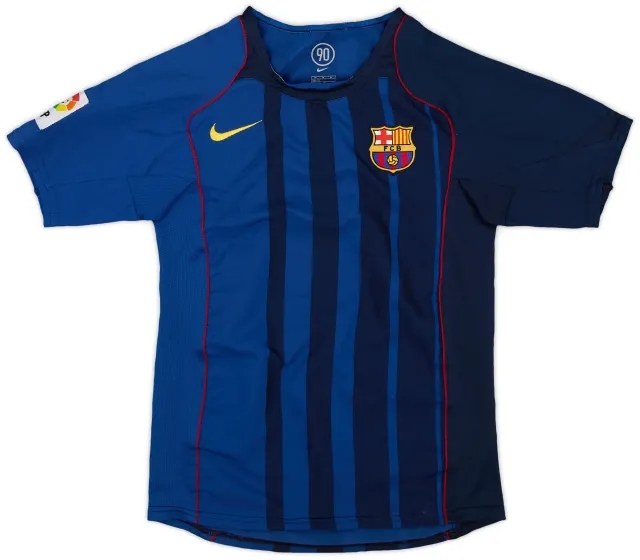 Nike 2004-05 Barcelona Away Shirt - 9/10 - (M.Boys)