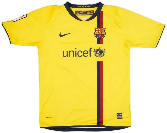 Nike 2008-10 Barcelona Away Shirt - 8/10 - (L.Boys)