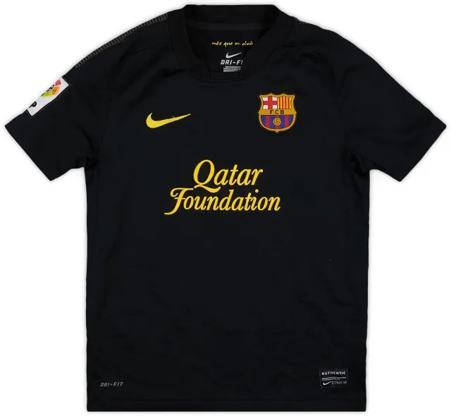 Nike 2011-12 Barcelona Away Shirt - 8/10 - (S.Boys)