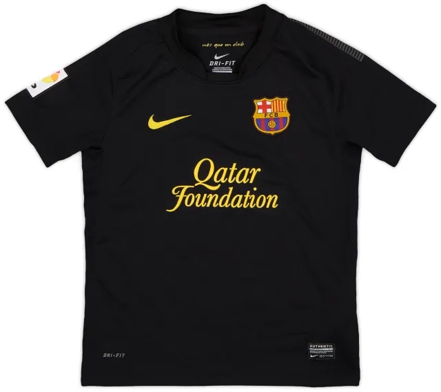 Nike 2011-12 Barcelona Away Shirt - 7/10 - (6-8 Years)