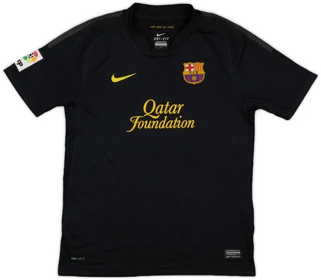 Nike 2011-12 Barcelona Away Shirt - 8/10 - (L.Boys)