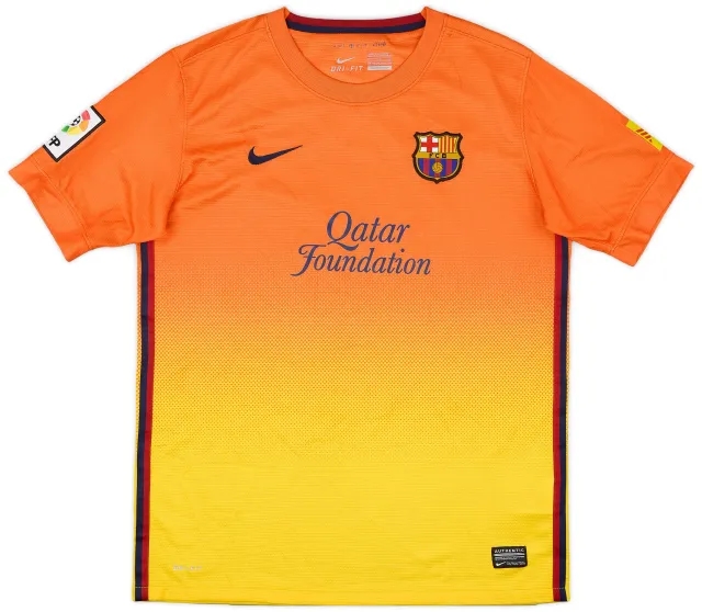 Nike 2012-13 Barcelona Away Shirt - 8/10 - (XL.Boys)