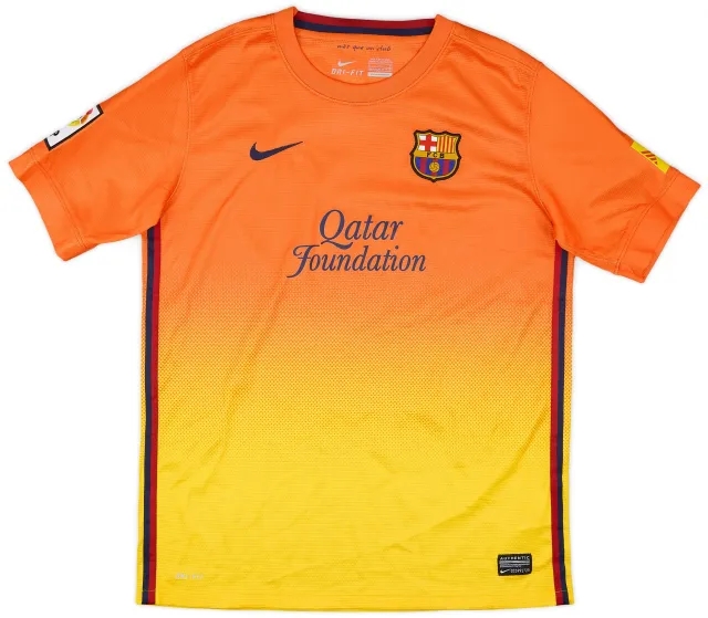 Nike 2012-13 Barcelona Away Shirt - 9/10 - (XL.Boys)
