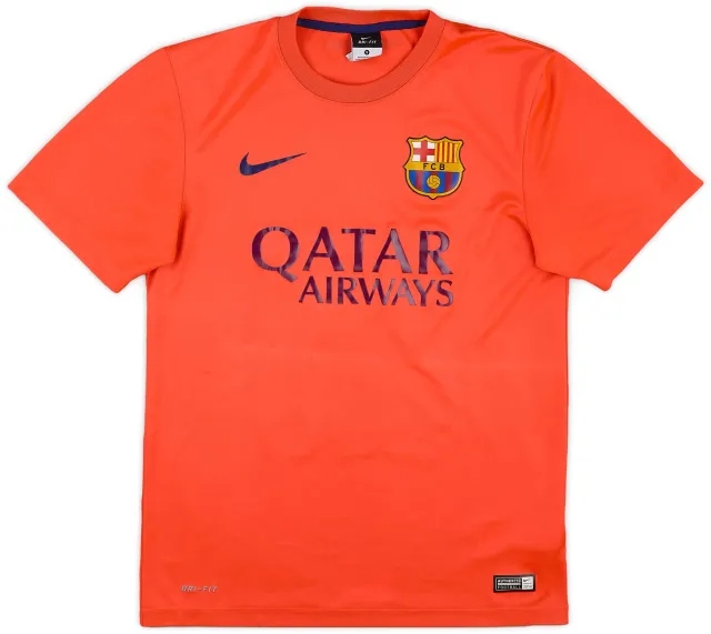 Nike 2014-15 Barcelona Basic Away Shirt - 7/10 - (S)