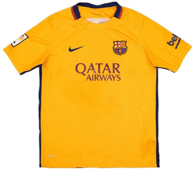 Nike 2015-16 Barcelona Away Shirt - 5/10 - (XL.Boys)