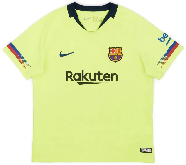 Nike 2018-19 Barcelona Away Shirt - 7/10 - (7-8 Years)